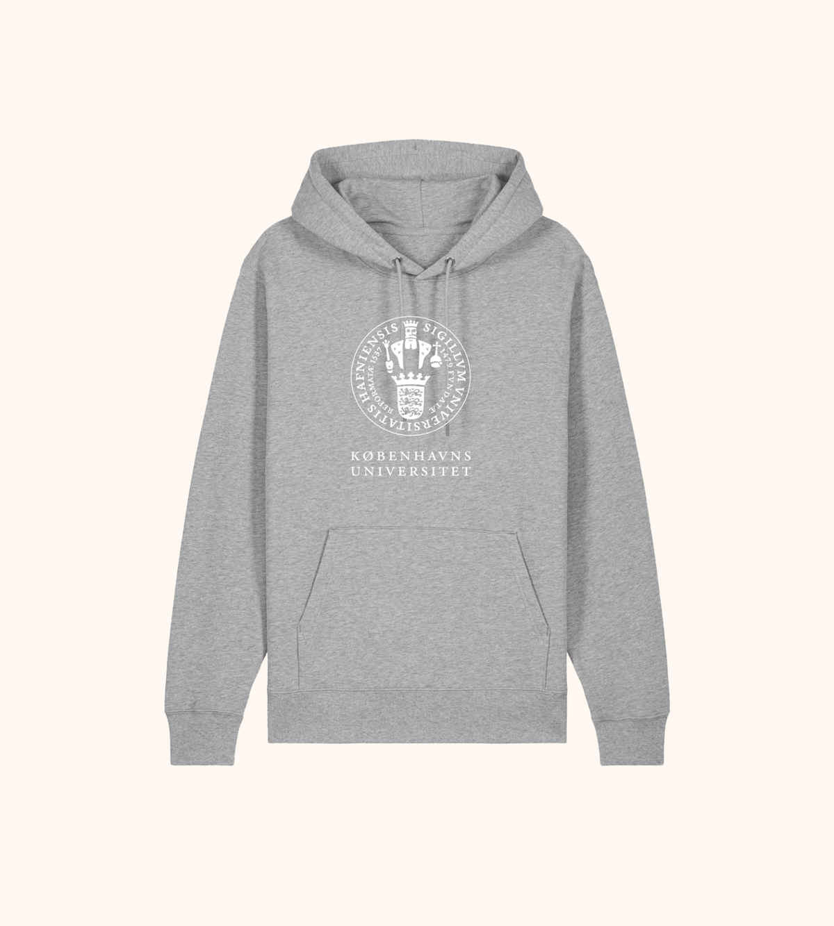 Hoodie med kongesegl