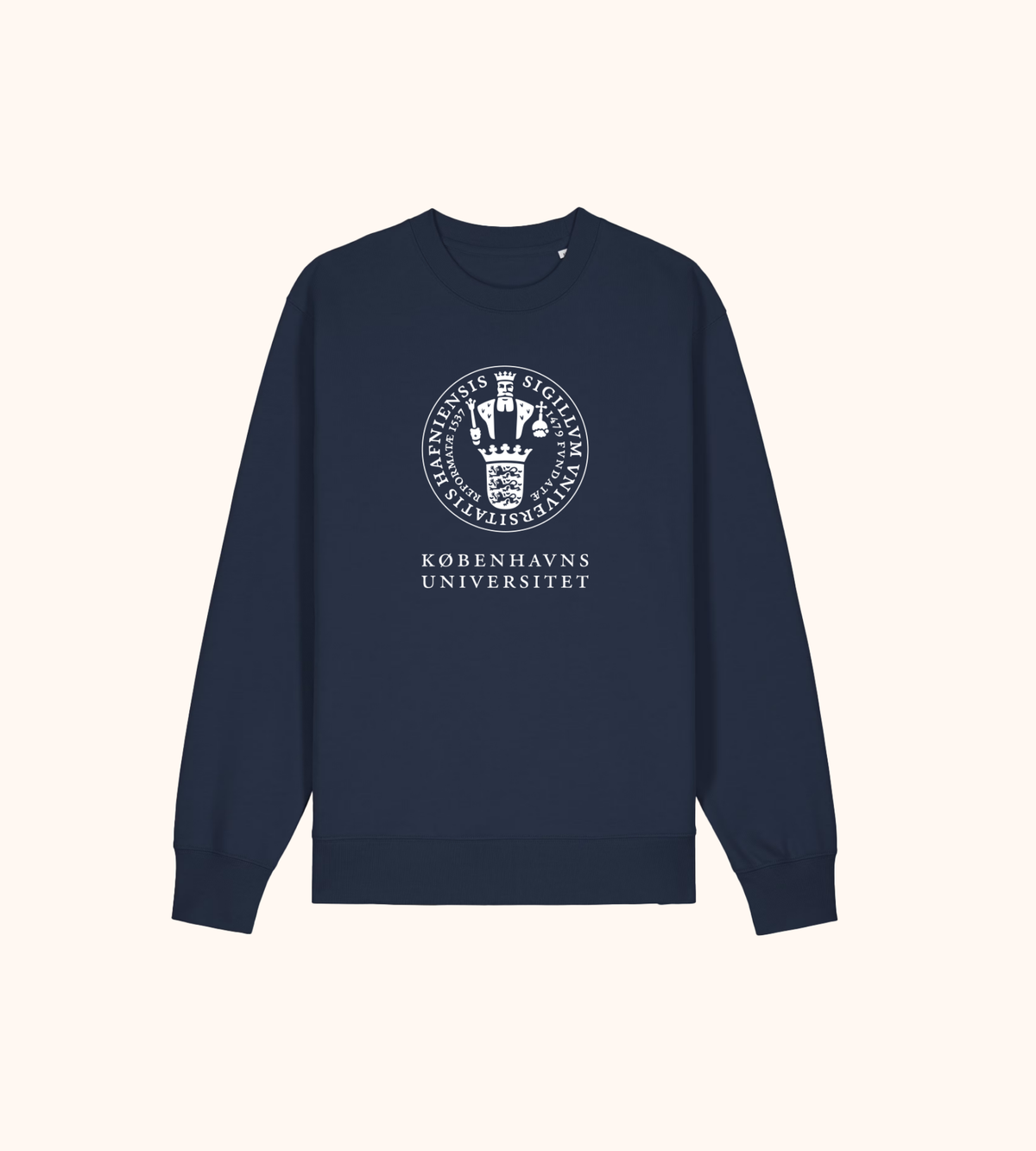 Sweatshirt med kongesegl
