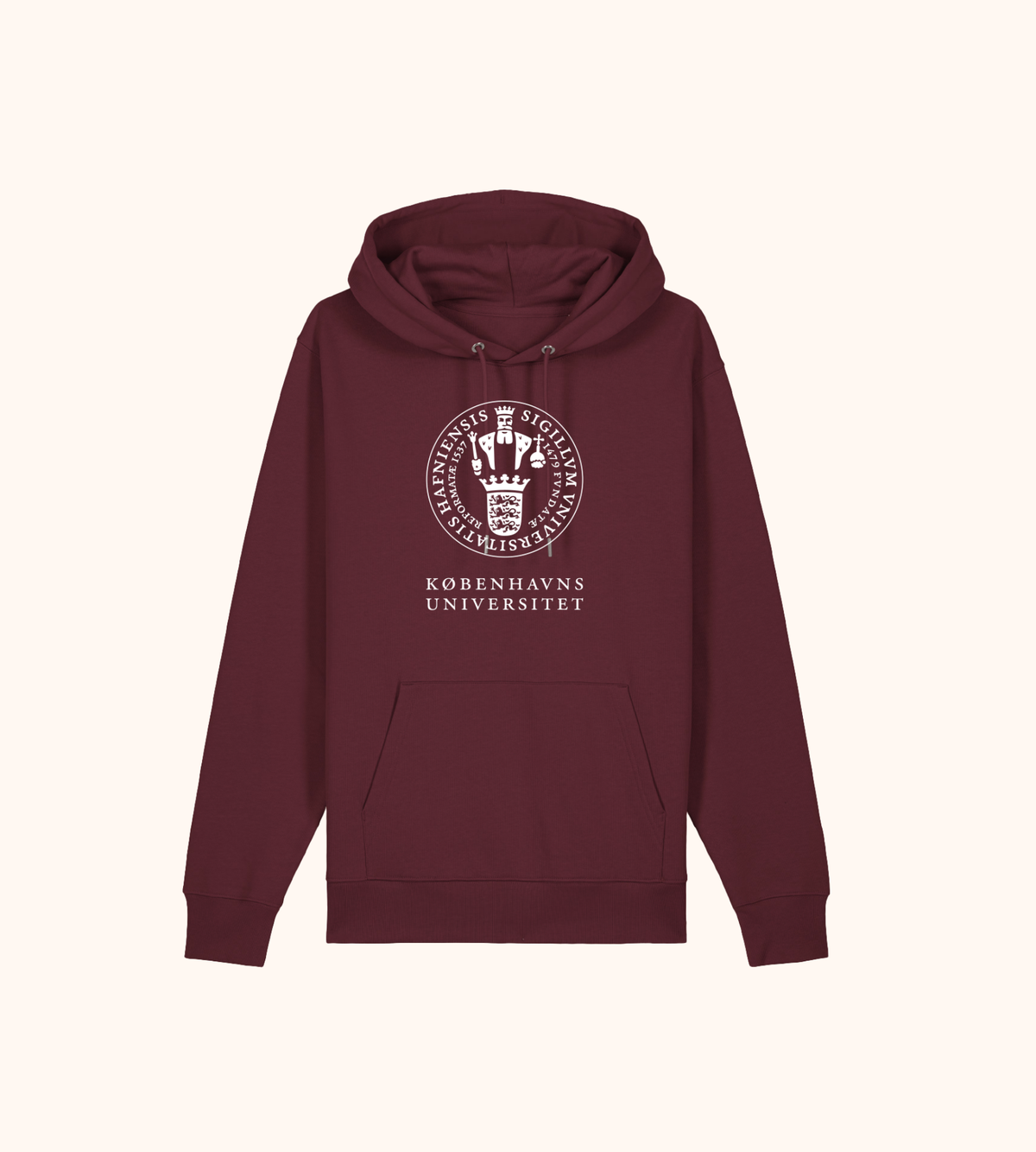 Hoodie med kongesegl